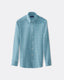 aqua-blue-poplin-gingham-check