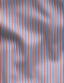 Blue & Brown Poplin Stripe