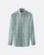 green-navy-twill-check-shirt-button-down-collar