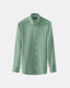 green-poplin-bengal-stripe
