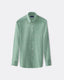 green-poplin-micro-check-shirt-button-down-collar