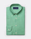 green-twill-micro-check-shirt-button-down-collar