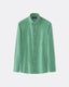 green-twill-micro-check-shirt-medium-spread-collar