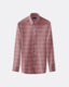 red-poplin-micro-gingham-check-shirt-button-down-collar