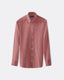 red-twill-micro-check-shirt-button-down-collar